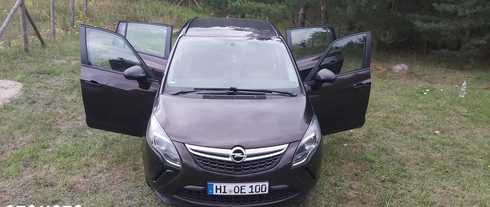 Opel Zafira cena 26000 przebieg: 185345, rok produkcji 2013 z Szczecinek małe 137